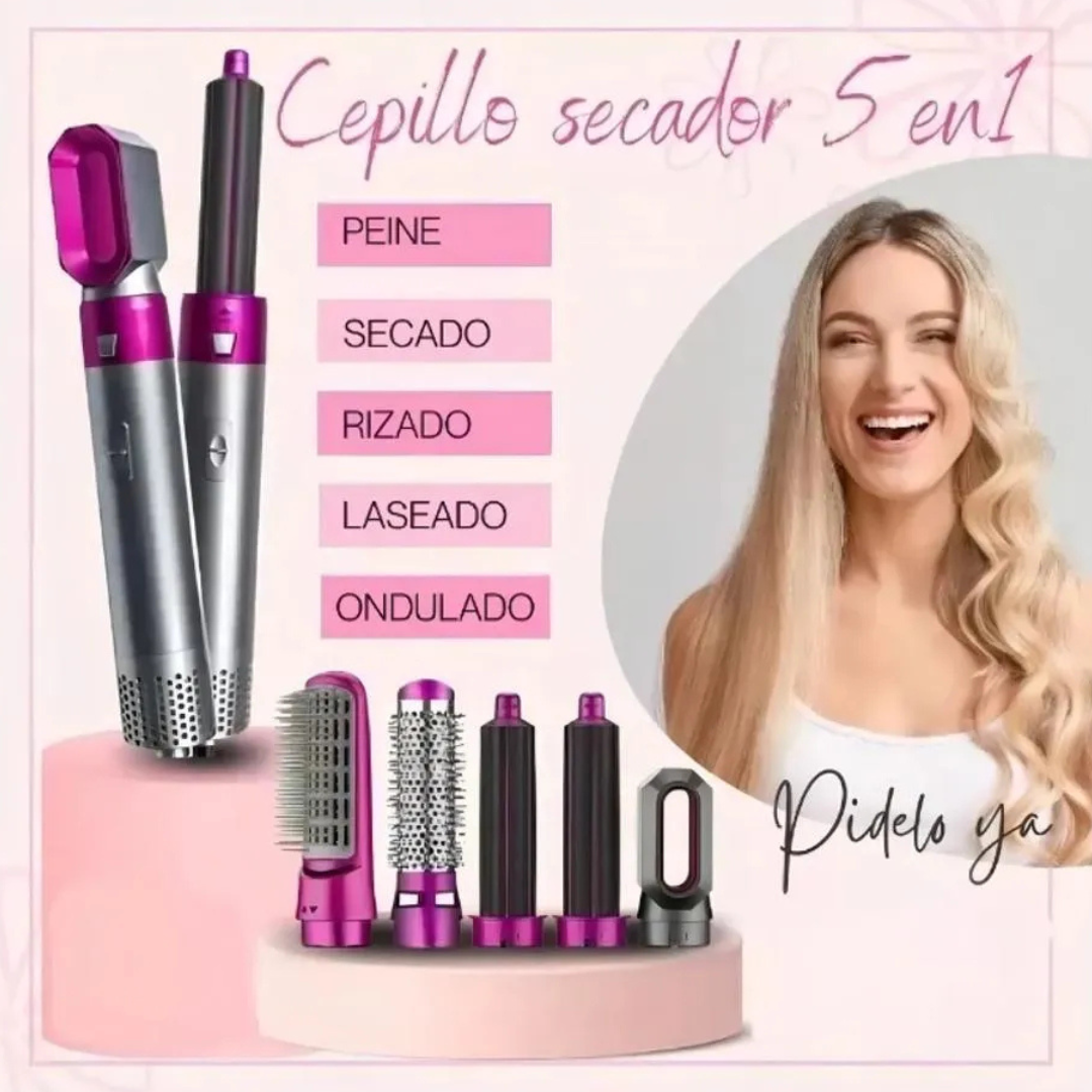 Moldeador Capilar Profesional 5 en 1